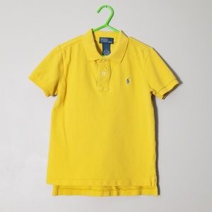 Boys Mustard Yellow Polo